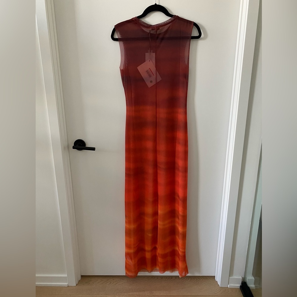 Na-Kd x Elin Warnqvist sunset mesh dress, medium, NWT - Picture 8 of 12